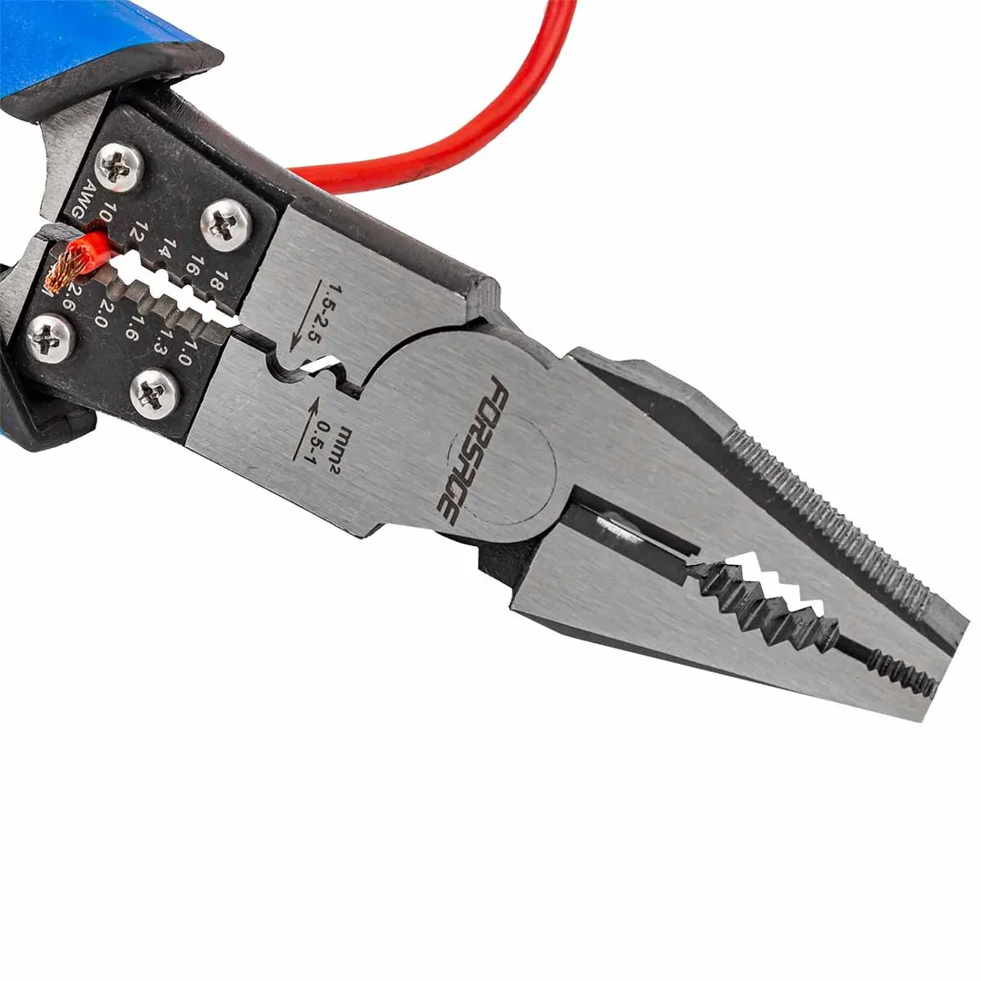 Плоскогубцы комбинированные для снятия изоляции 215 мм Forsage F-611M215