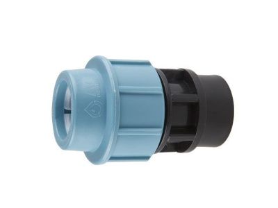 Муфта ПНД компрессионная, внутренняя резьба 20x1/2'' AV Engineering AVE1052012