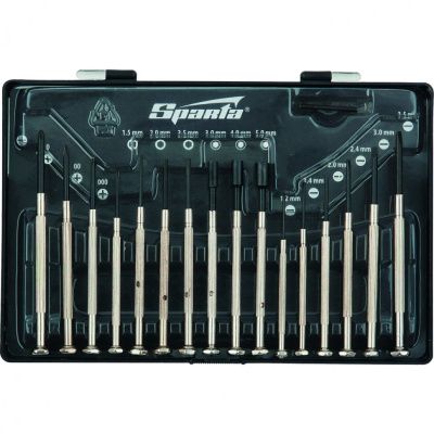 Набор отверток для точной механики, 16 шт., Sparta 11783