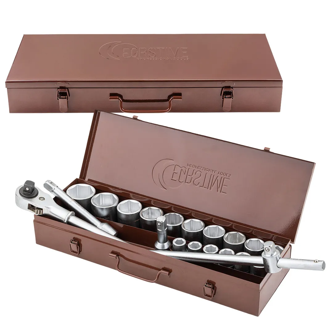 Набор инструментов 21 пр 3/4'' 6-гр&12-гр FORSTIME FT-6212-5