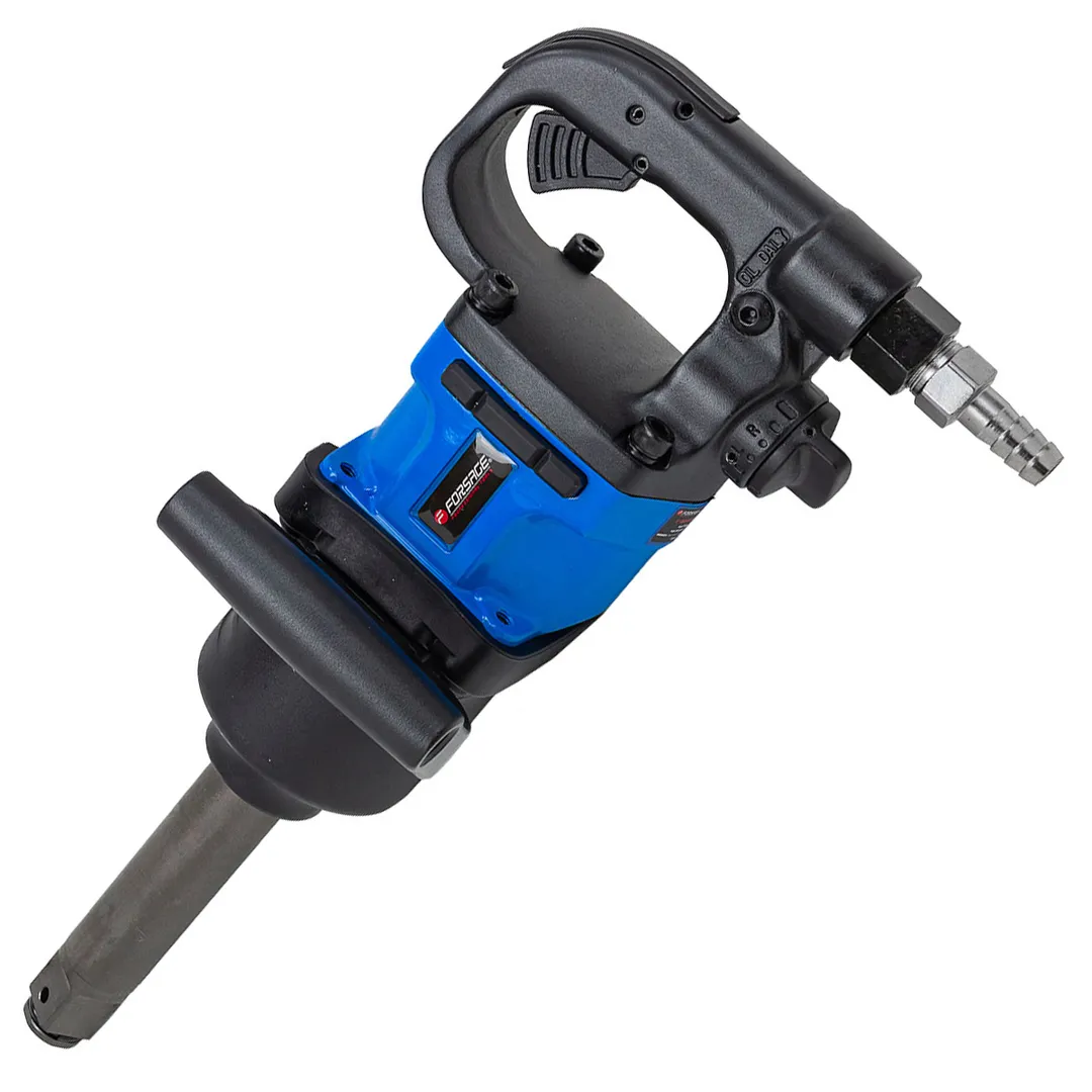 Пневмогайковерт ударный с длинным валом, реверсом и регулировкой усилия 1'' 2000Hм Forsage F-RP7465