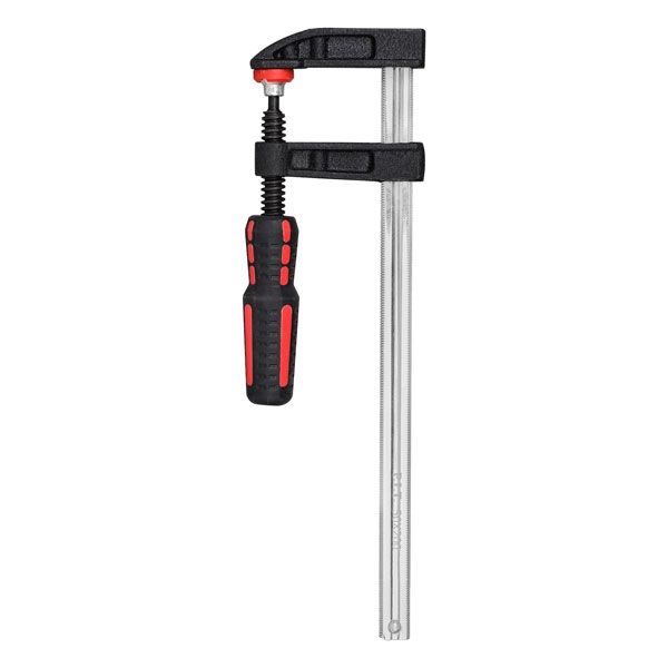 Струбцина винтовая ADVANCE HCLF01-0200, 200 мм, тип F, 50х180 мм, 1500 Н, сталь/чугун PIT HCLF01-0200