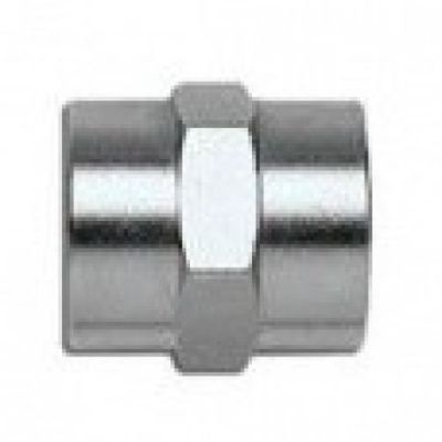 Штуцер пневматический с внутренними резьбами 1/8" х 1/8" H-D HD-B1242