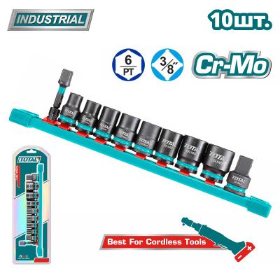 Набор ударных головок 3/8 " THTISD38104 (10 предметов)