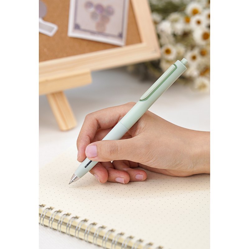 Ручка гелевая "Space Up", 0,5 мм, розовый, стерж. черный