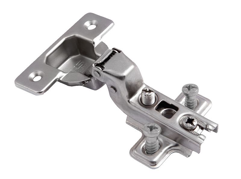 Петля полунакладная с пружиной 48мм h2 slide-on 52г AKS LIGHT 77803