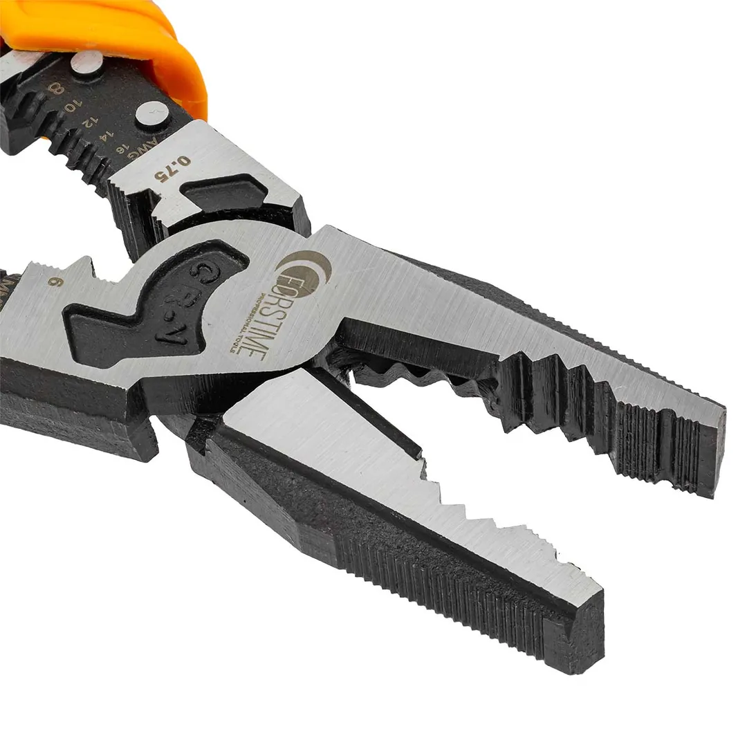 Плоскогубцы многофункциональные 8, 5'' FORSTIME FT-611Y215