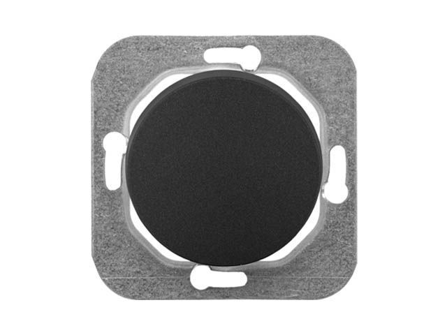 Выключатель 1 клав. (cкрытый, 10А) графит, Прованс, Bylectrica С1 10-3301гр