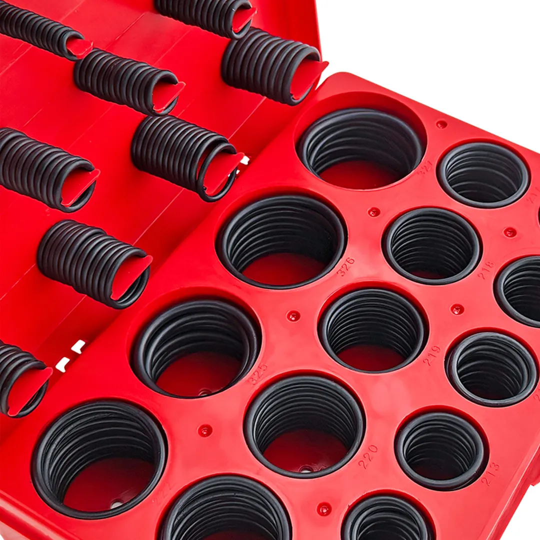 Набор уплотнительных колец, резиновые маслобензостойкие 386 пр, метрические RockForce RF-727