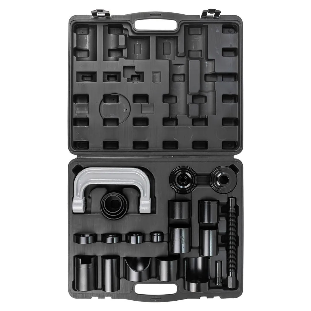 Съемник сайлентблоков и подшипников с комплектом оправок, набор 21 пр. Partner PA-921T2