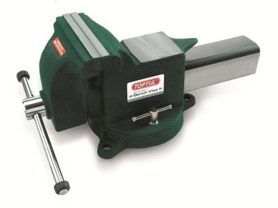 Тиски 200 мм слесарные, поворотные TOPTUL DJAC0108