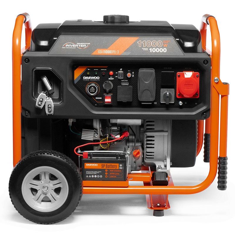 Генератор бензиновый инверторный GDA 11000DPEi-3 Daewoo Power GDA 11000DPEi-3