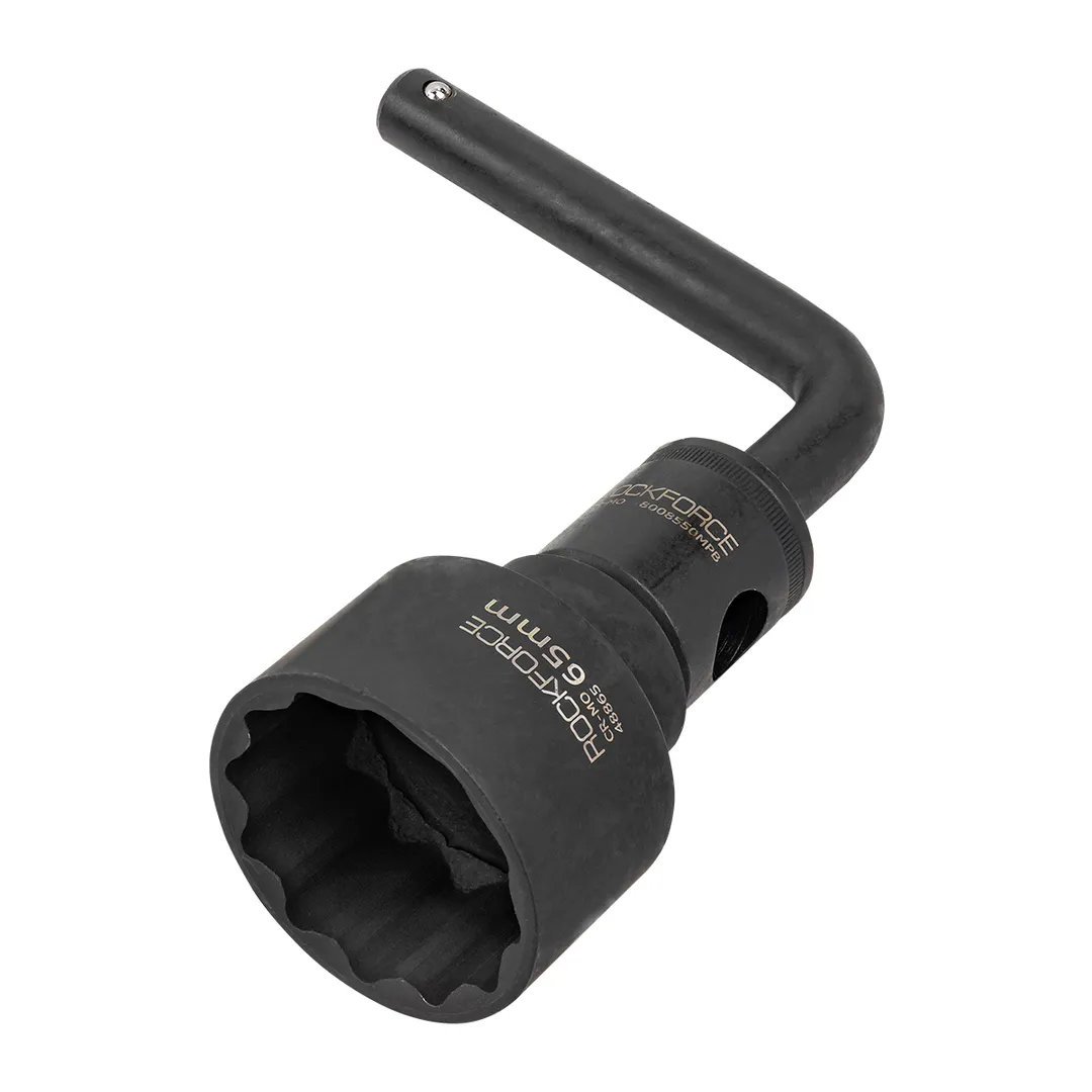 Набор ударных головок 17-65 мм 3/4''&1'' 12-гр 15 пр RockForce RF-6154-5MPB