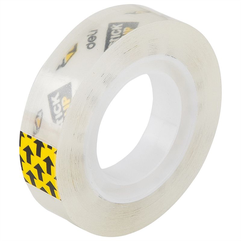 Клейкая лента прозрачная "Deli", 12x27.4 мм/м