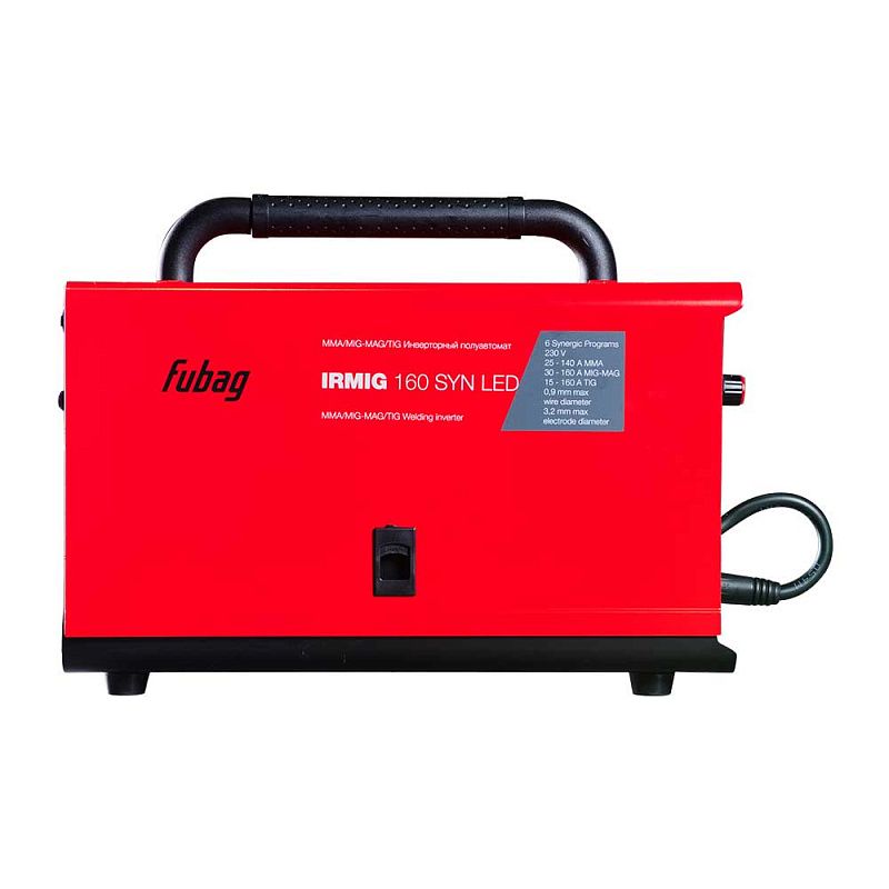 Сварочный полуавтомат IRMIG 160 SYN LED с горелкой Fubag 646402