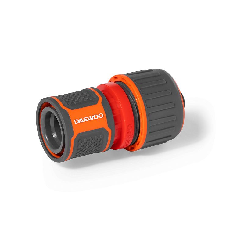 Коннектор универсальный для шланга 13-15-19 мм (1/2 " – 5/8" – 3/4 ") с аквастопом DWC 2500 000 Daewoo Power DWC 2500 000