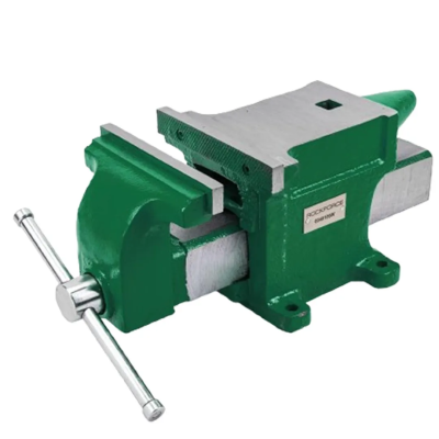 Тиски стальные с наковальней 150 мм RockForce RF-6540106W