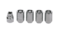 Набор секретных гаек на колесные диски 7/16''RH 5 пр. Forsage F-643105