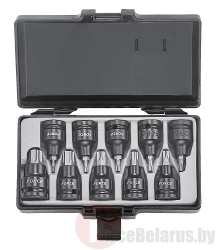Набор головок-бит Torx ударных T20 - T70 8 пр. 1/2'' Force 4108