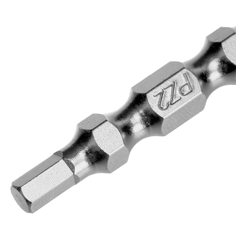 Набор бит двухстор., PH2-T30х45мм, PZ2-H4х45мм, сталь S2, 2 шт. Gross 112117