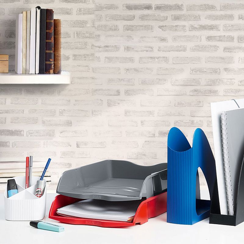 Подставка для канцелярских мелочей "Re-X-LOOP", желтый