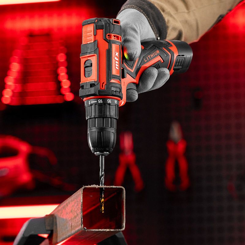 Дрель-шуруповерт аккумуляторная CDS-12, Li-Ion, 12 В MTX 26183