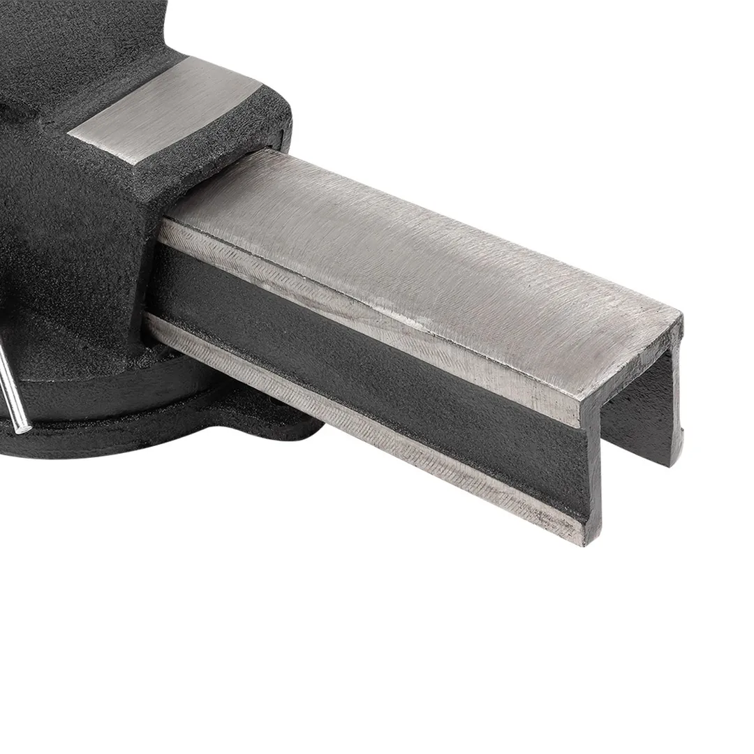 Тиски стальные поворотные с наковальней 150 мм RockForce RF-6540306