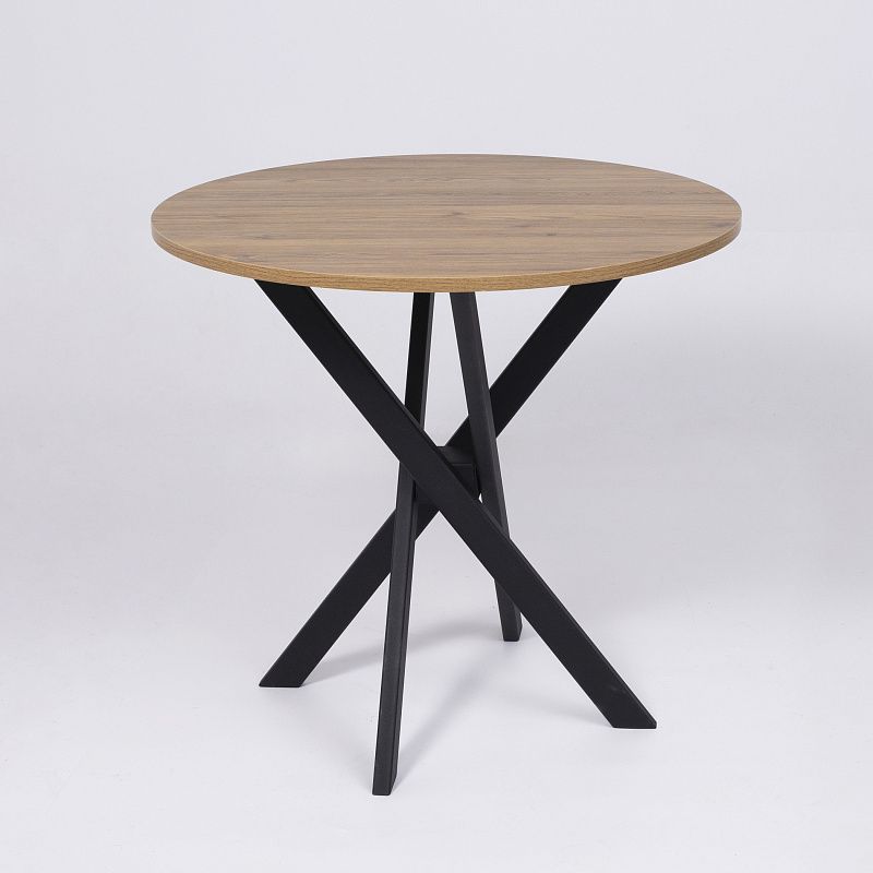 Подстолье WARG h716 под круглую столешницу, черный муар AKS 123763