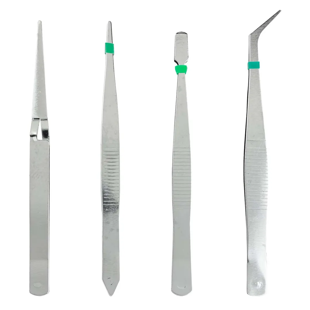 Набор пинцетов 4 пр., 120 мм RockForce RF-69414