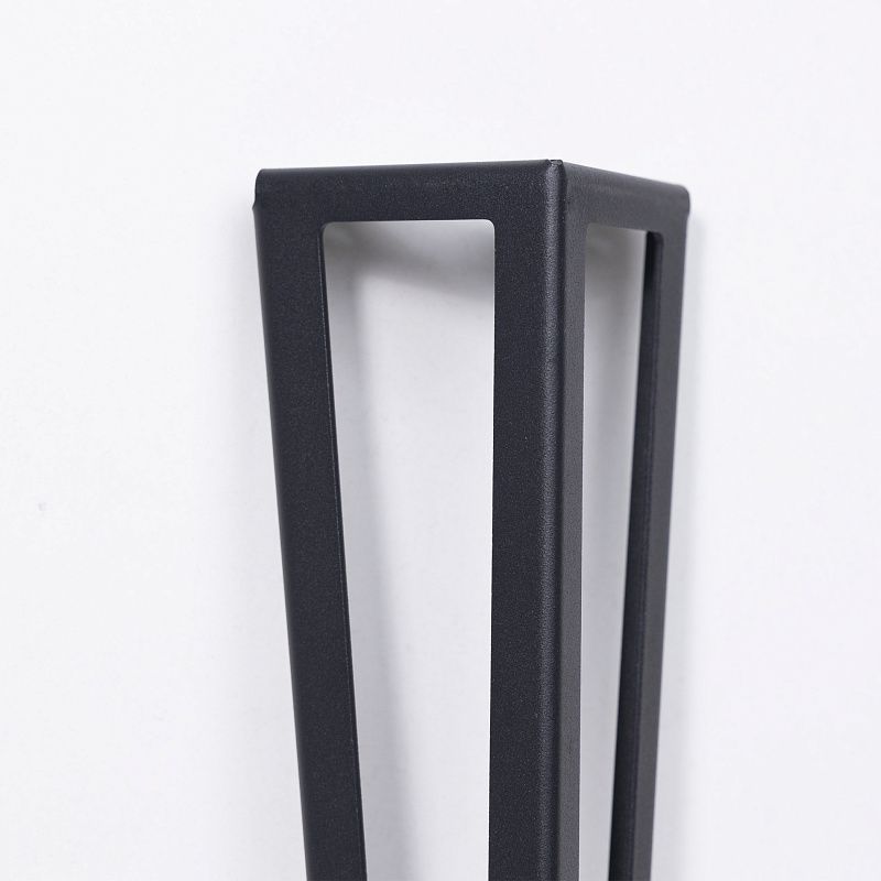 Опора мебельная SPACE h720, черный муар, 1 упак 4 шт., AKS 112501