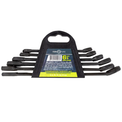 Набор комбинированных ключей 6 пр, 6, 8, 10, 12-14 мм FORSandTUNE FORSandTUNE-5068 BLACK