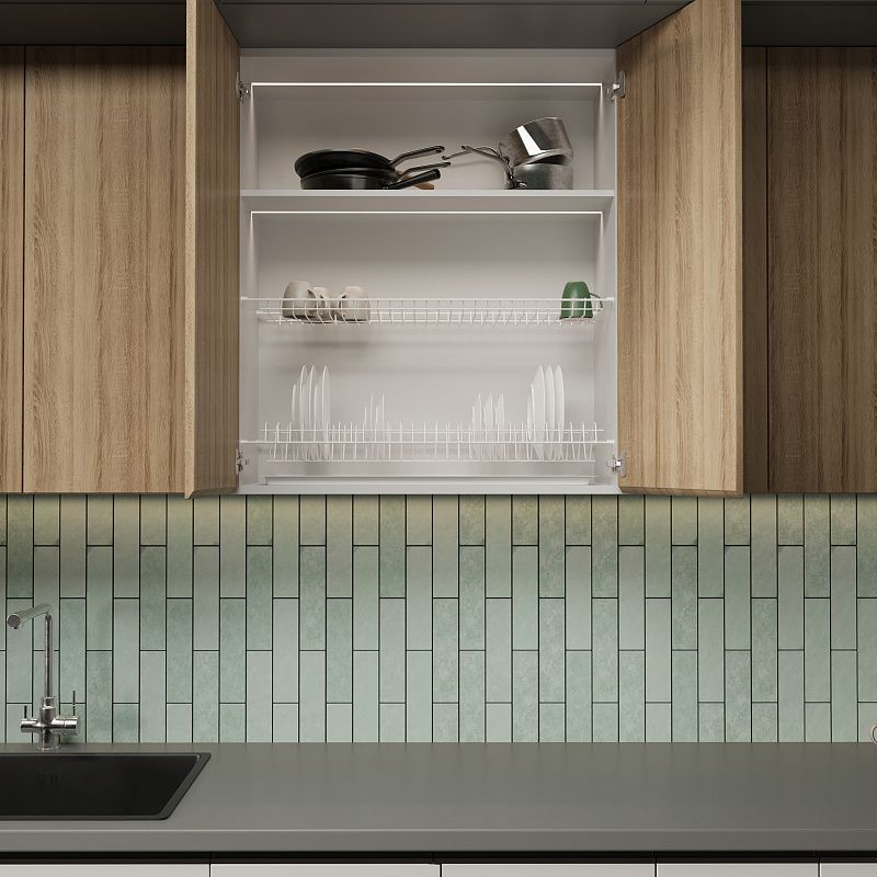 Сушка для посуды 600 MOUNT, белый холодный, без коробки, AKS 113272