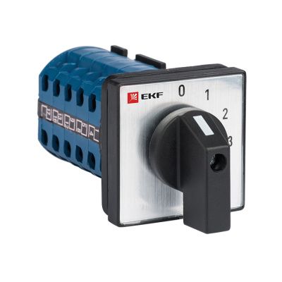 Переключатель кулачковый ПК-1-102 32А 2P «0-1-2-3» EKF PROxima pk-1-102-32