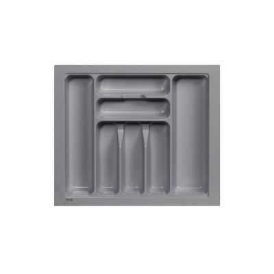 Лоток для столовых приборов 600 BASIC 540*485, серый AKS 114059