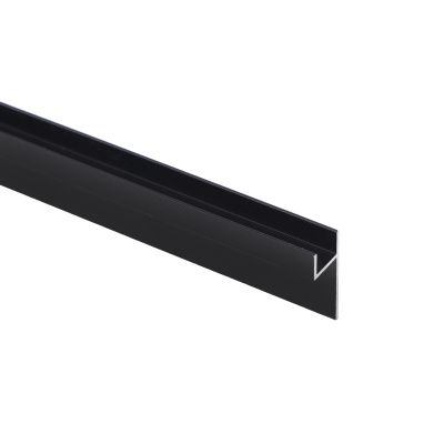 Планка-плинтус 6 черная матовая, L3.0, AKS 121026