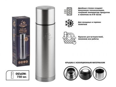 Термос, 750 мл, нержавеющая сталь, ARIZONE 27-792700