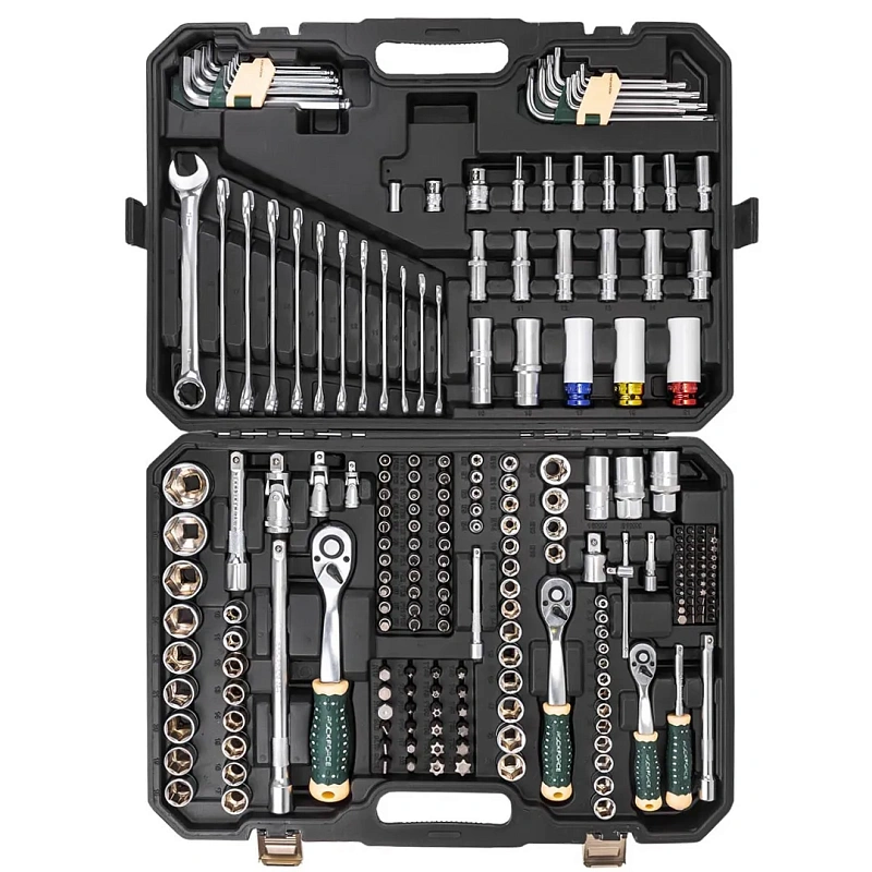 Набор инструментов 222 пр 1/4''&3/8''&1/2'' 6-гр RockForce RF LIGHT-42222-5
