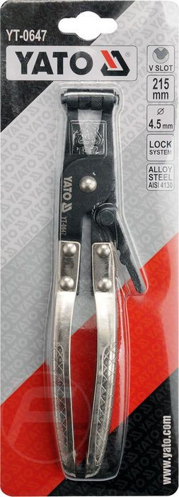 Щипцы к хомутам зажимным распорным 215 мм тип - Vslot Yato YT-0647