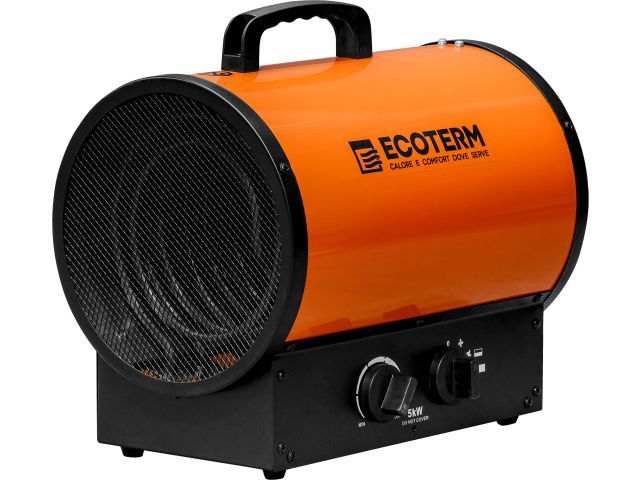 Нагреватель воздуха электр. EHR-05/3G, пушка, 5 кВт, 380 В, термостат Ecoterm ET3722-5