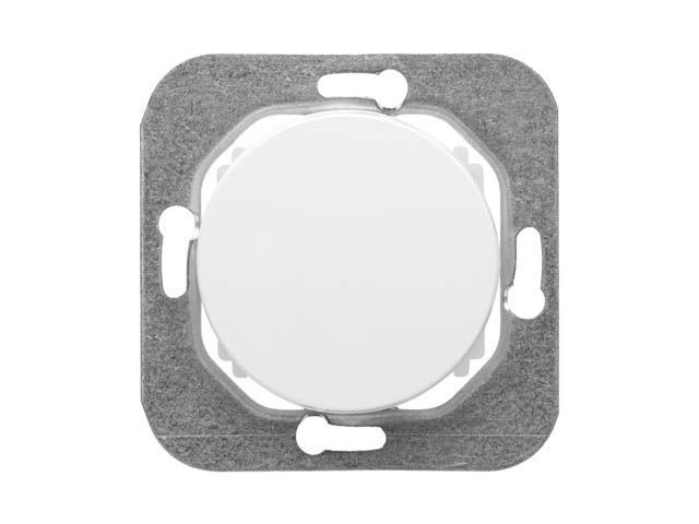 Выключатель 1 клав. (cкрытый, 10А) белый, Прованс, Bylectrica С1 10-3301