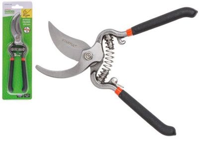 Секатор плоскостной, цельнометаллический 21 см STARTUL GARDEN ST6410-04