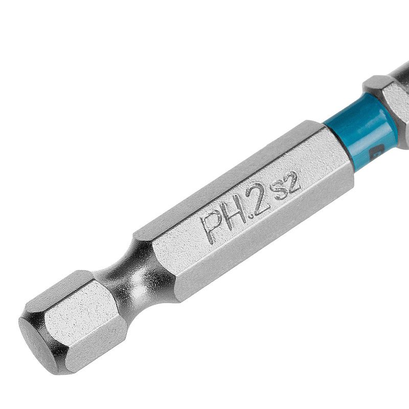 Бита PH2х50мм, сталь S2, шестигр., отрывн., 10 шт. Gross 113305
