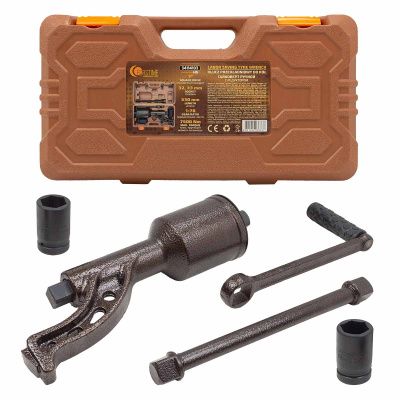 Гайковерт ручной с редуктором 1", головки 32, 33 мм, L330 мм, передаточное число 1:78, 7500 Н/м FORSTIME FT-34114103 HS