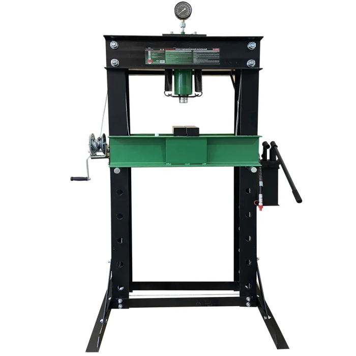 Пресс напольный гидравлический с манометром 50 т RockForce RF-515001 (дерев)