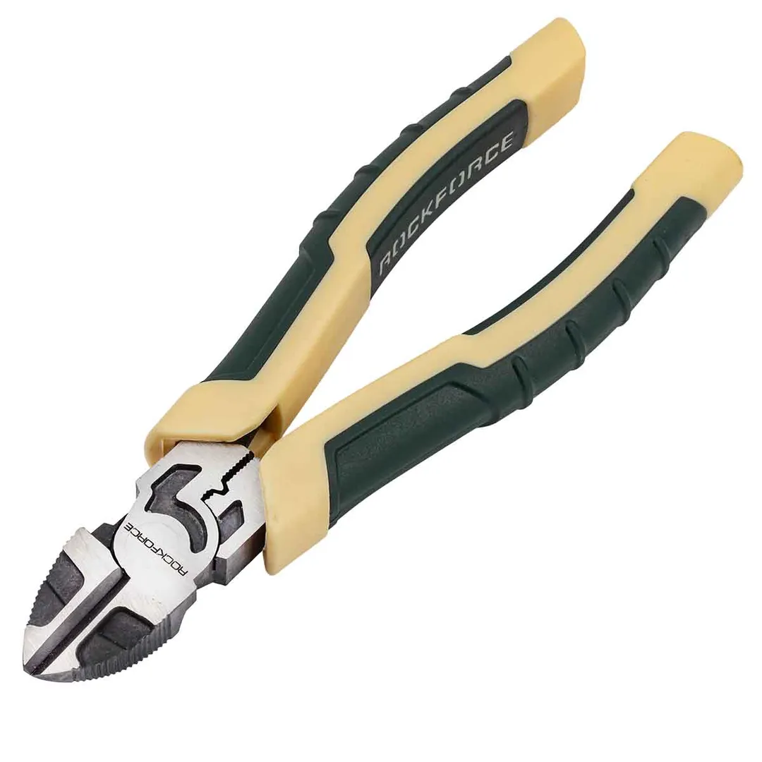 Бокорезы с эргономическими рукоятками+обжимка 160 мм RockForce RF-612Q160