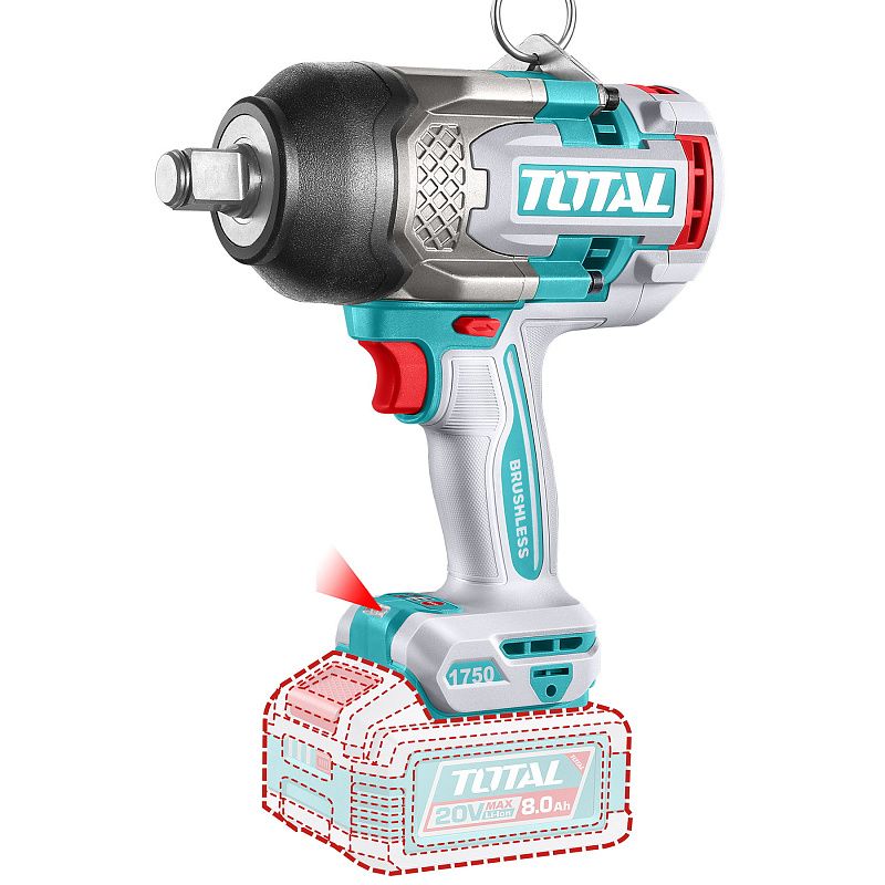 Гайковерт TOTAL TIWLI201751