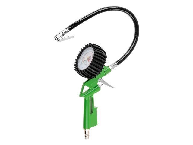 Пистолет д/подкачки шин с манометром (верхний манометр) ECO TIG-2