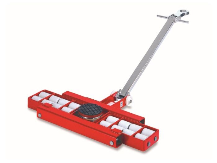 Роликовая платформа поворотная X18 г/п 18 т (с ручкой) (T)* TOR 1048977