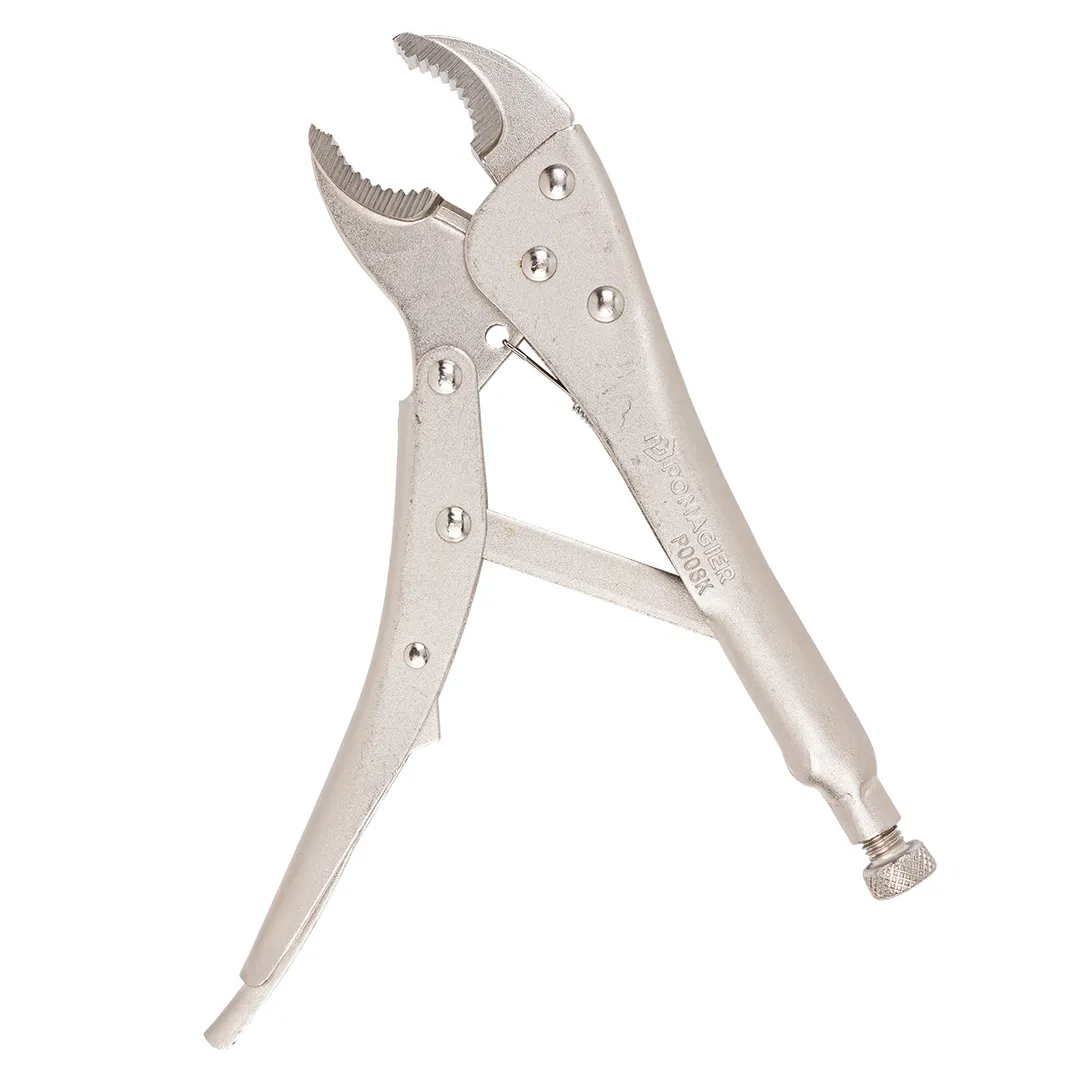 Зажим гейферный с ''овальными губками''10''-250мм, в блистер POMAGIER POM-P008K