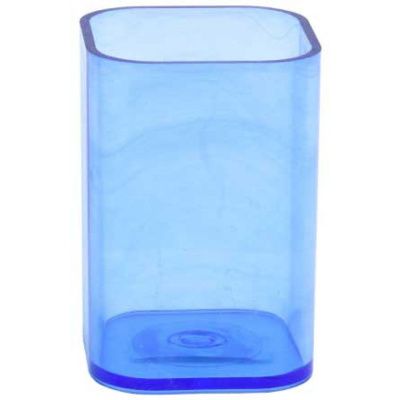 Подставка "Карандашница", 70x70x100 мм, синий